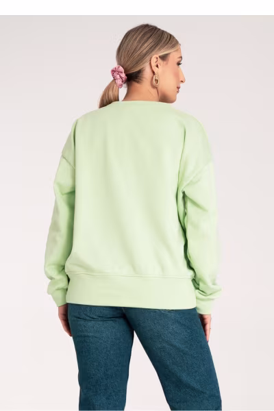 Bluza Damska Model M1152 Green - Figl — zdjęcie 3