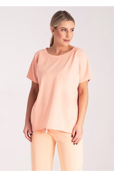Tshirt Damski Model M1164 Orange - Figl — zdjęcie 1