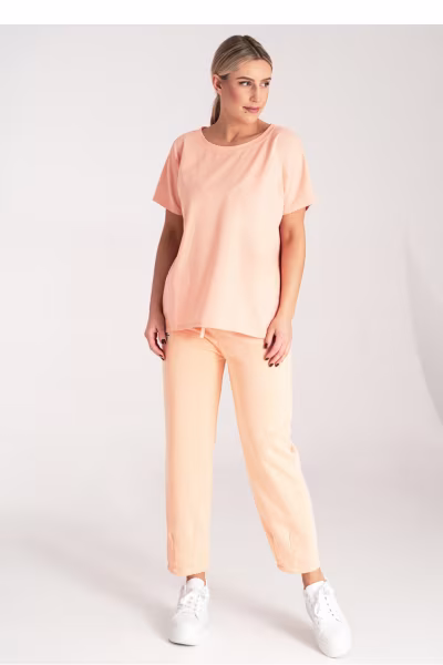 Tshirt Damski Model M1164 Orange - Figl — zdjęcie 2