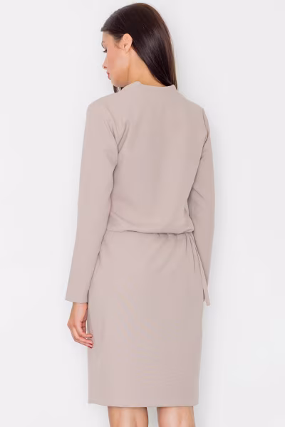 Sukienka Model M526 Beige - Figl — zdjęcie 3