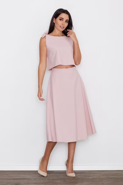 Spódnica Komplet Model M578 Pink - Figl — zdjęcie 1