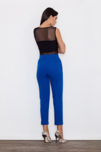 Spodnie Damskie Model M552 Blue - Figl — zdjęcie 2