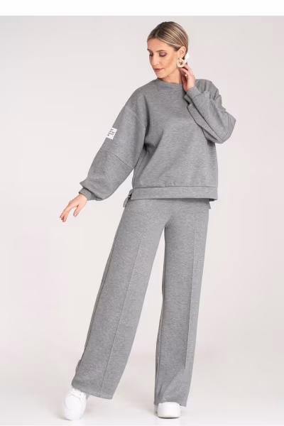 Spodnie Komplet Model M1168 Grey - Figl — zdjęcie 2
