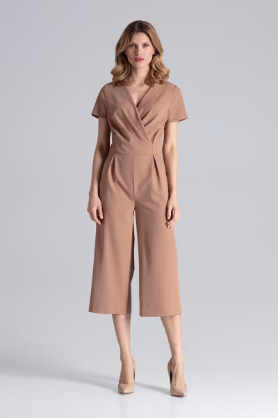 Kombinezon Damski Model M664 Brown - Figl — zdjęcie 1