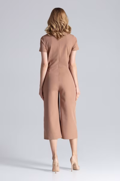 Kombinezon Damski Model M664 Brown - Figl — zdjęcie 3