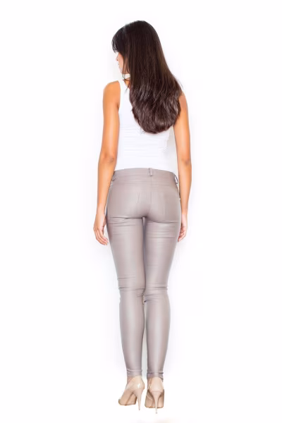 Spodnie Damskie Model 361 Beige - Figl — zdjęcie 2