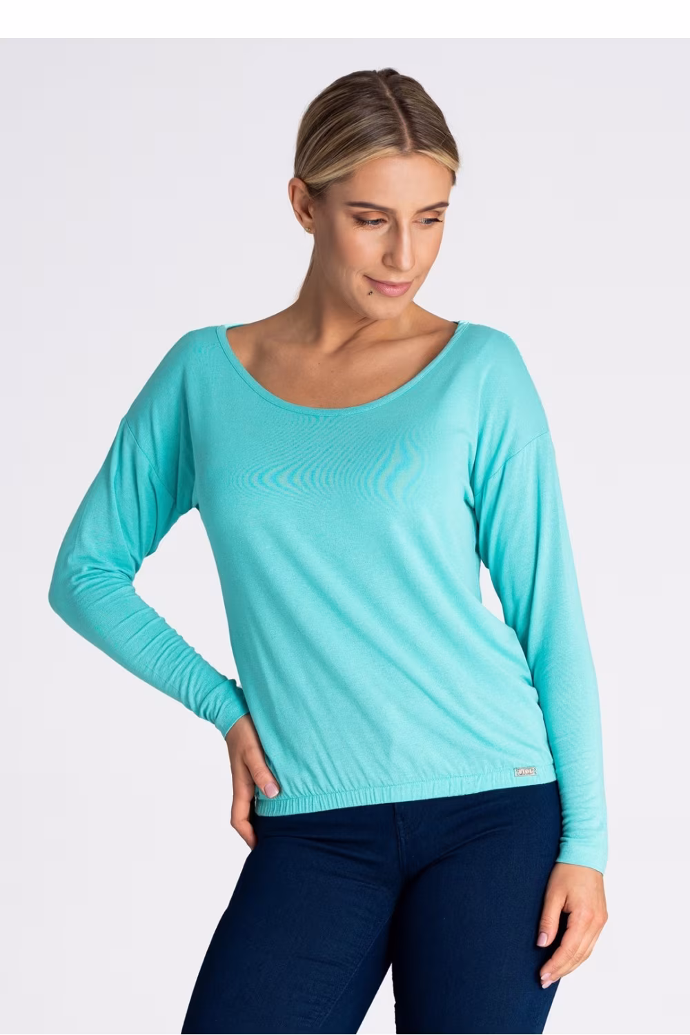 Bluzka Model M981 Green - Figl