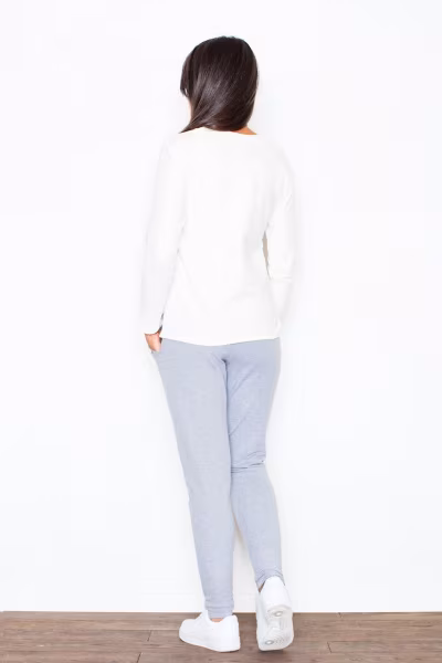 Spodnie Damskie Model 305 Grey - Figl — zdjęcie 2
