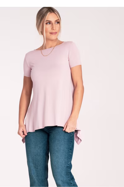 Bluzka Model M1051 Pink - Figl — zdjęcie 2
