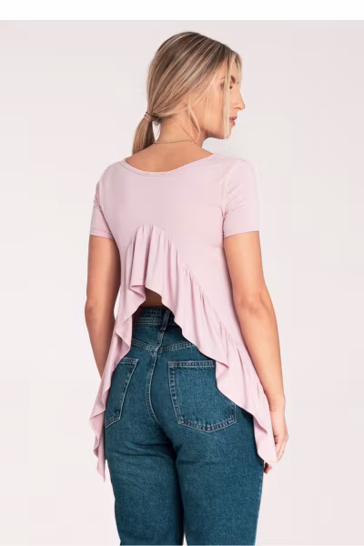 Bluzka Model M1051 Pink - Figl — zdjęcie 3