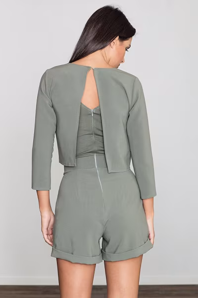 Kombinezon Damski Model M445 Green - Figl — zdjęcie 2