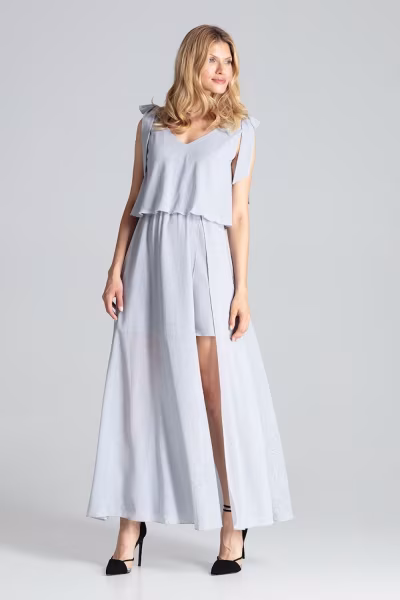 Sukienka Model M691 Grey - Figl — zdjęcie 1