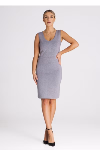 Sukienka Model M978 Grey - Figl — zdjęcie 1