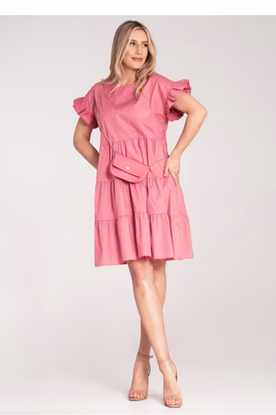 Sukienka Model M1182 Pink - Figl — zdjęcie 2
