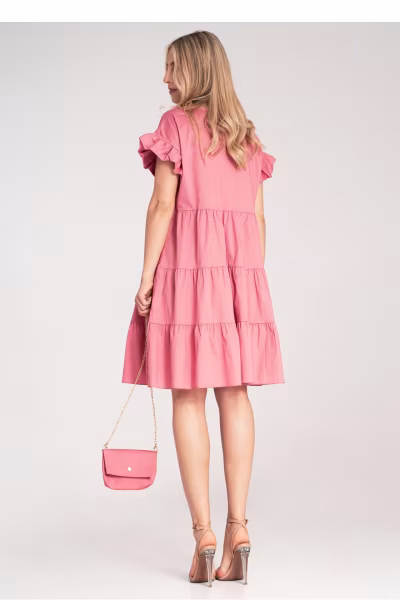 Sukienka Model M1182 Pink - Figl — zdjęcie 3