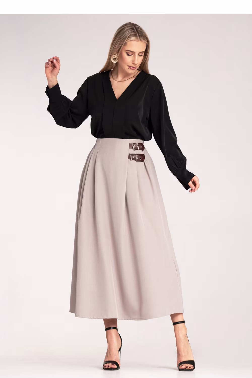 Spódnica Model M1156 Beige - Figl
