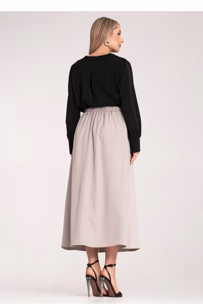 Spódnica Model M1156 Beige - Figl — zdjęcie 3