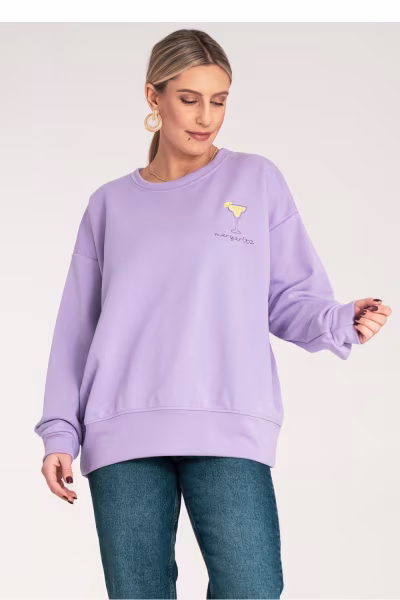 Bluza Damska Model M1152 Violet - Figl — zdjęcie 1