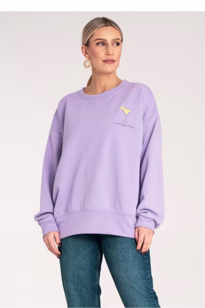 Bluza Damska Model M1152 Violet - Figl — zdjęcie 2