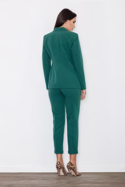 Spodnie Damskie Model M552 Green - Figl — zdjęcie 2