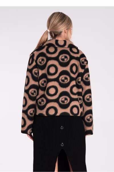Kurtka Damska Model M1117 Beige - Figl — zdjęcie 3