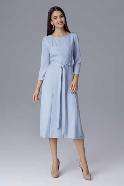 Sukienka Model M631 Sky Blue - Figl — zdjęcie 1