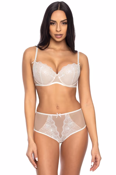 Biustonosz push up Biustonosz Push-up Model 3546/11 Mariella Beige/Milk - Mat — zdjęcie 2