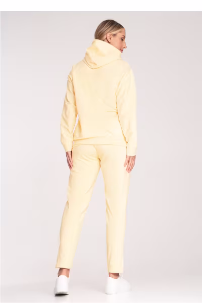 Spodnie Dresowe Model M1035 Yellow - Figl — zdjęcie 3