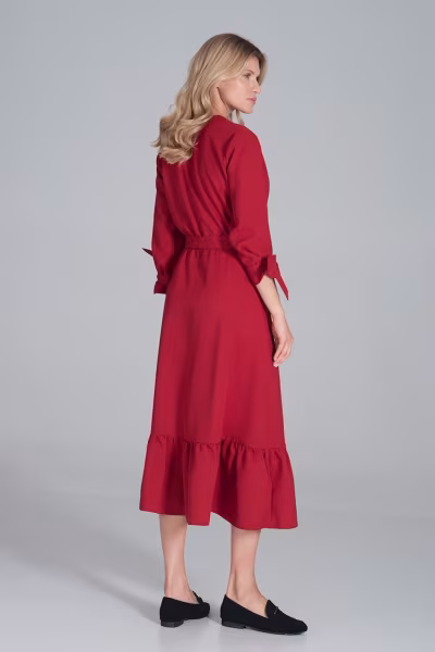 Sukienka Model M840 Red - Figl — zdjęcie 3
