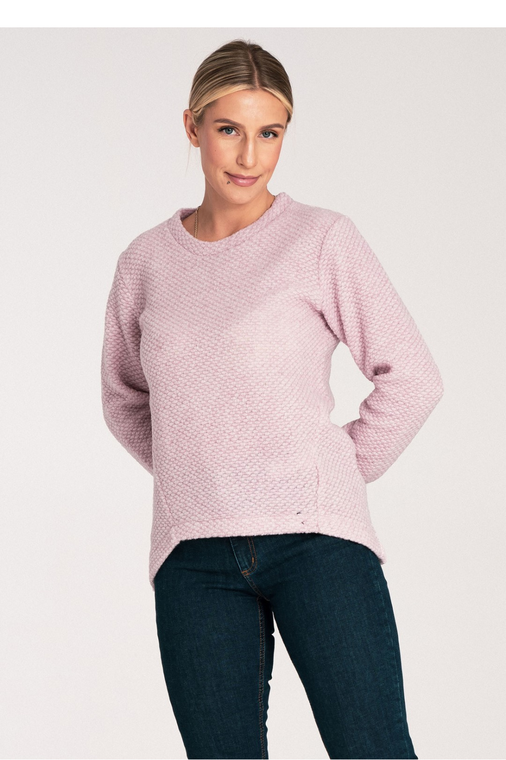 Sweter Damski Model M1044 Pink - Figl