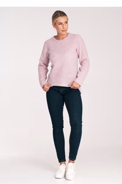 Sweter Damski Model M1044 Pink - Figl — zdjęcie 2