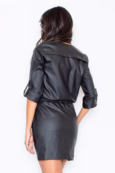 Sukienka Model 360 Black - Figl — zdjęcie 2