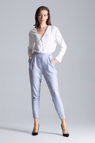 Spodnie Damskie Model M676 Grey - Figl — zdjęcie 1