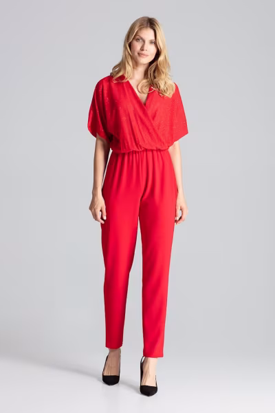 Kombinezon Damski Model M684 Red - Figl — zdjęcie 2