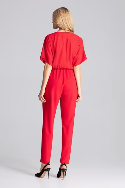 Kombinezon Damski Model M684 Red - Figl — zdjęcie 3