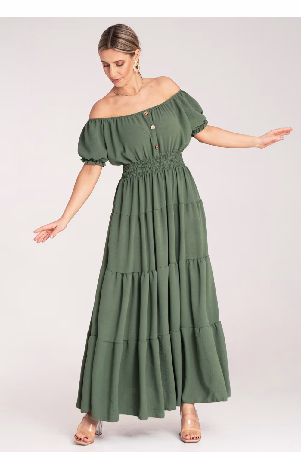 Sukienka Model M1170 Green - Figl