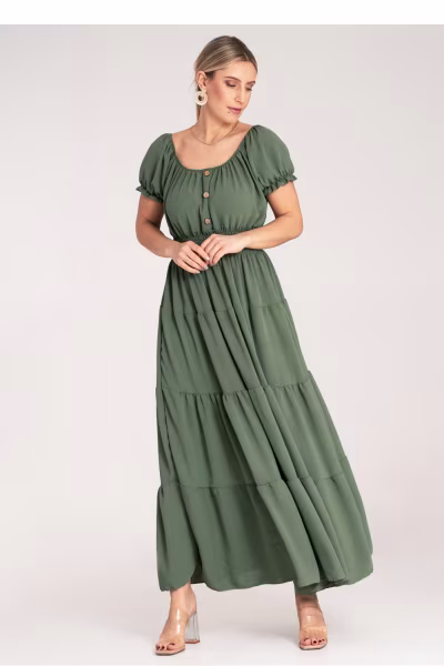 Sukienka Model M1170 Green - Figl — zdjęcie 2
