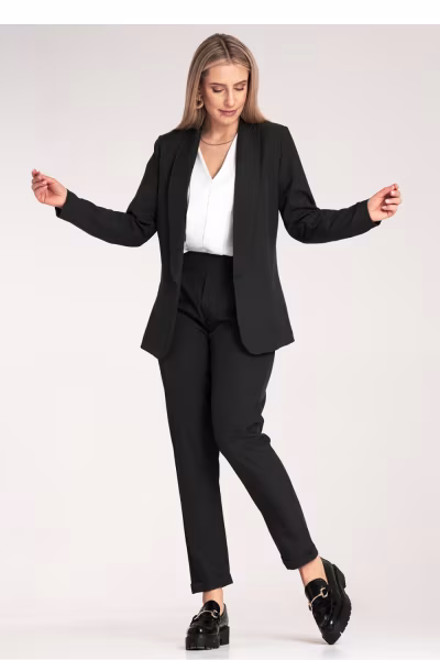 Spodnie Damskie Model M1161 Black - Figl — zdjęcie 2