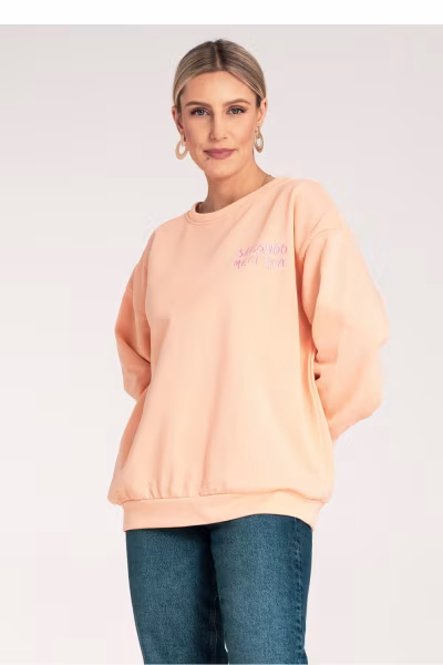 Bluza Damska Model M1151 Orange - Figl — zdjęcie 2