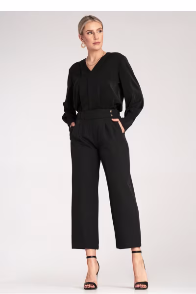 Spodnie Damskie Model M1132 Black - Figl — zdjęcie 1