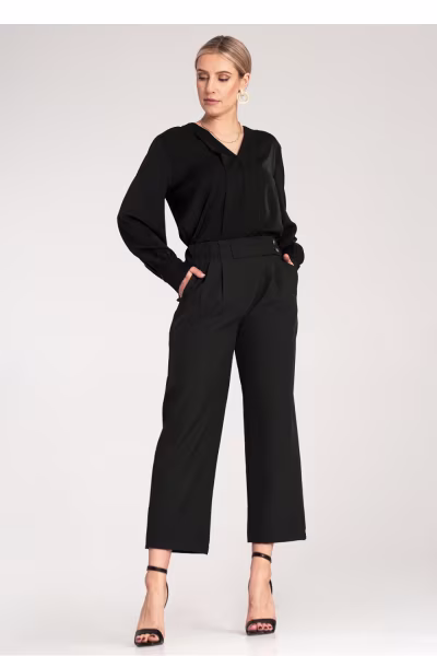 Spodnie Damskie Model M1132 Black - Figl — zdjęcie 2