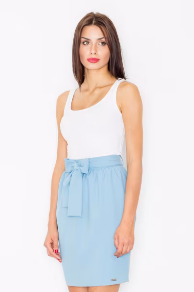 Spódnica Model M524 Blue - Figl — zdjęcie 1