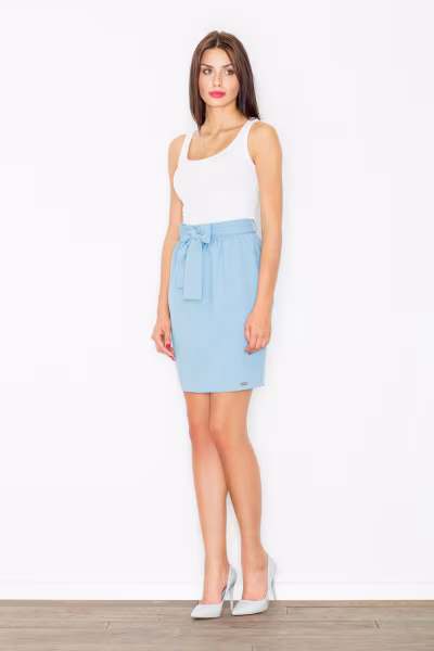 Spódnica Model M524 Blue - Figl — zdjęcie 2