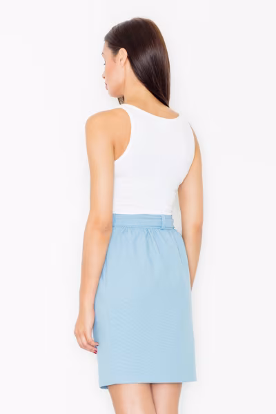 Spódnica Model M524 Blue - Figl — zdjęcie 3