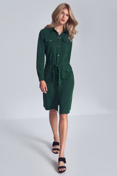 Sukienka Model M706 Green - Figl — zdjęcie 2
