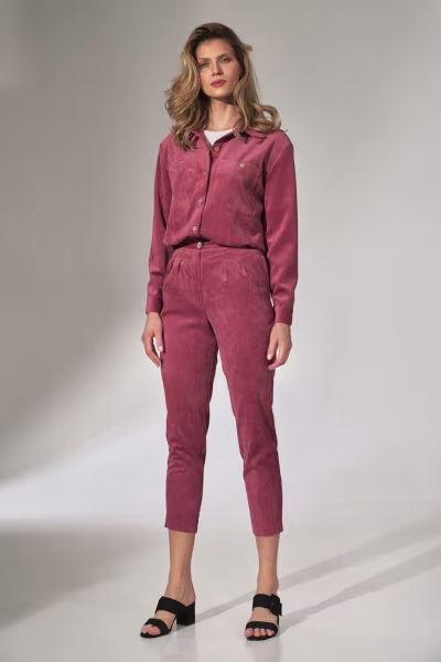 Spodnie Damskie Model M742 Pink - Figl — zdjęcie 2