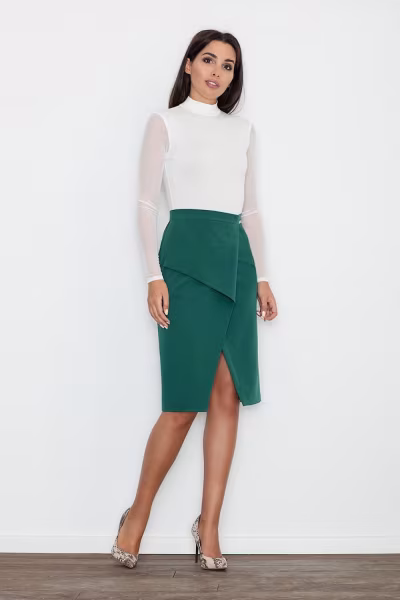 Spódnica Model M559 Green - Figl — zdjęcie 1