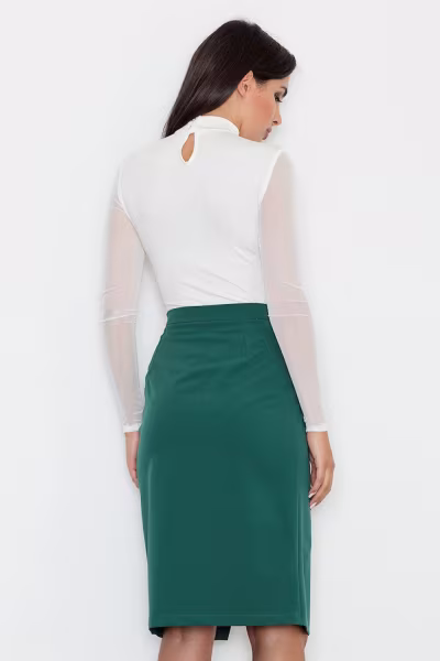Spódnica Model M559 Green - Figl — zdjęcie 2
