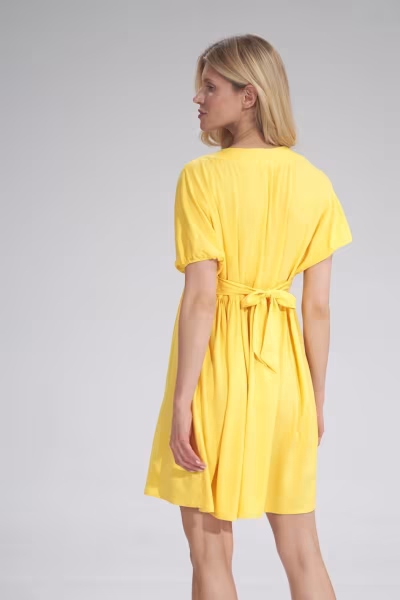 Sukienka Model M766 Yellow - Figl — zdjęcie 3