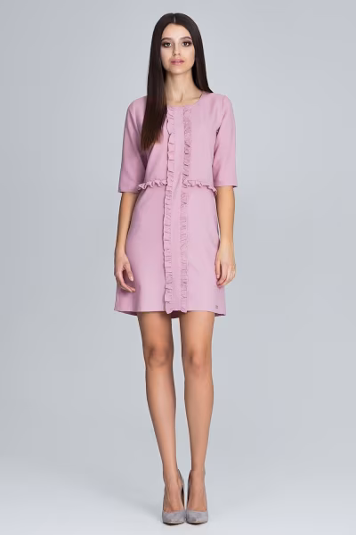 Sukienka Model M618 Pink - Figl — zdjęcie 1